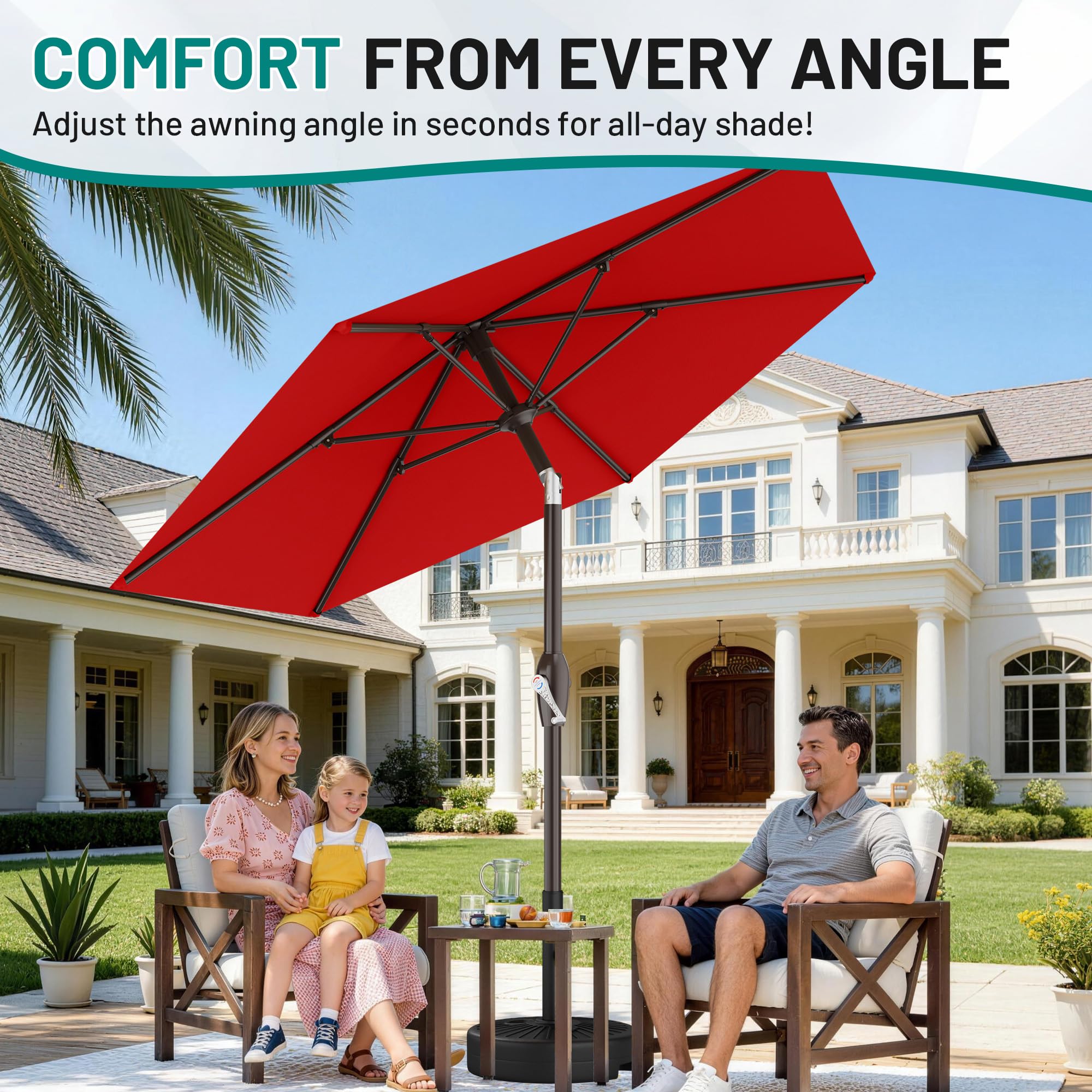 AreShark detachable pole enables quick setup and compact storage