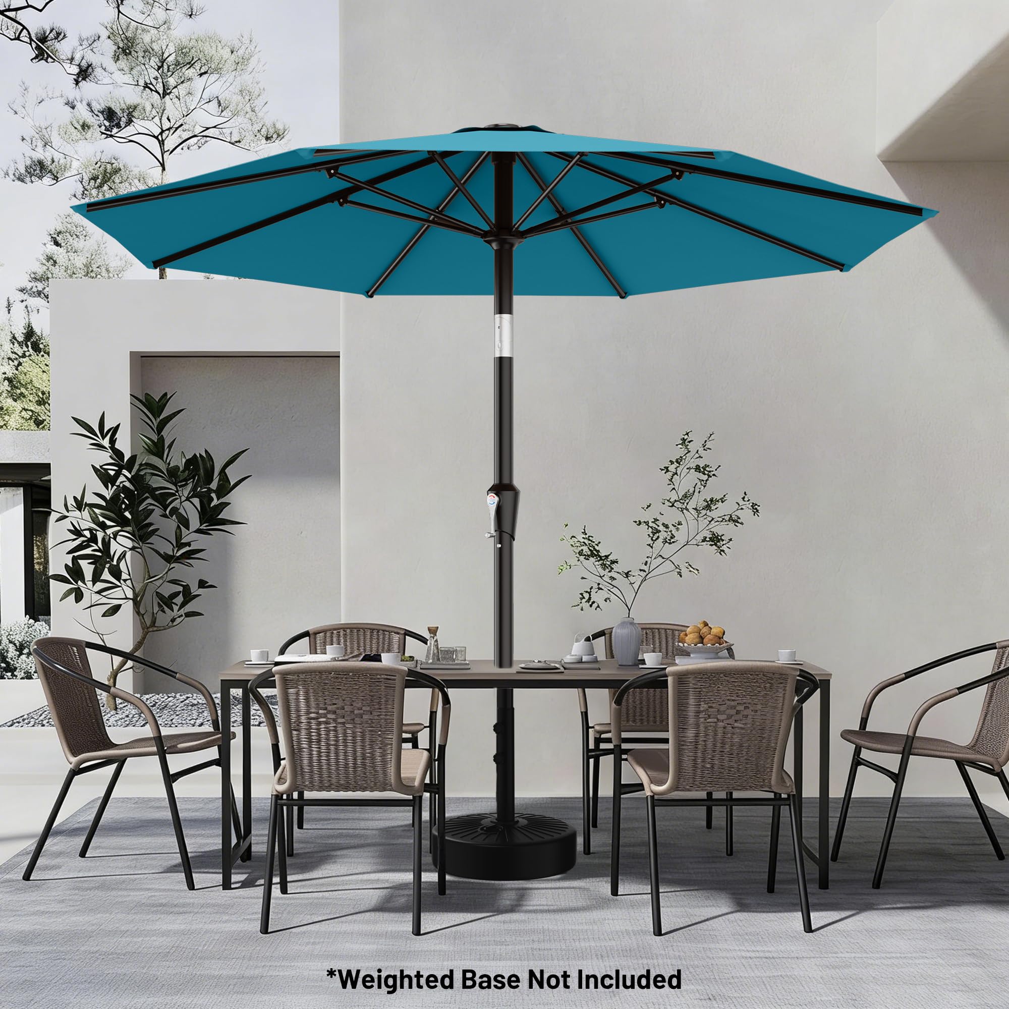 AreShark double-layer vent canopy lake blue improves airflow and stability.