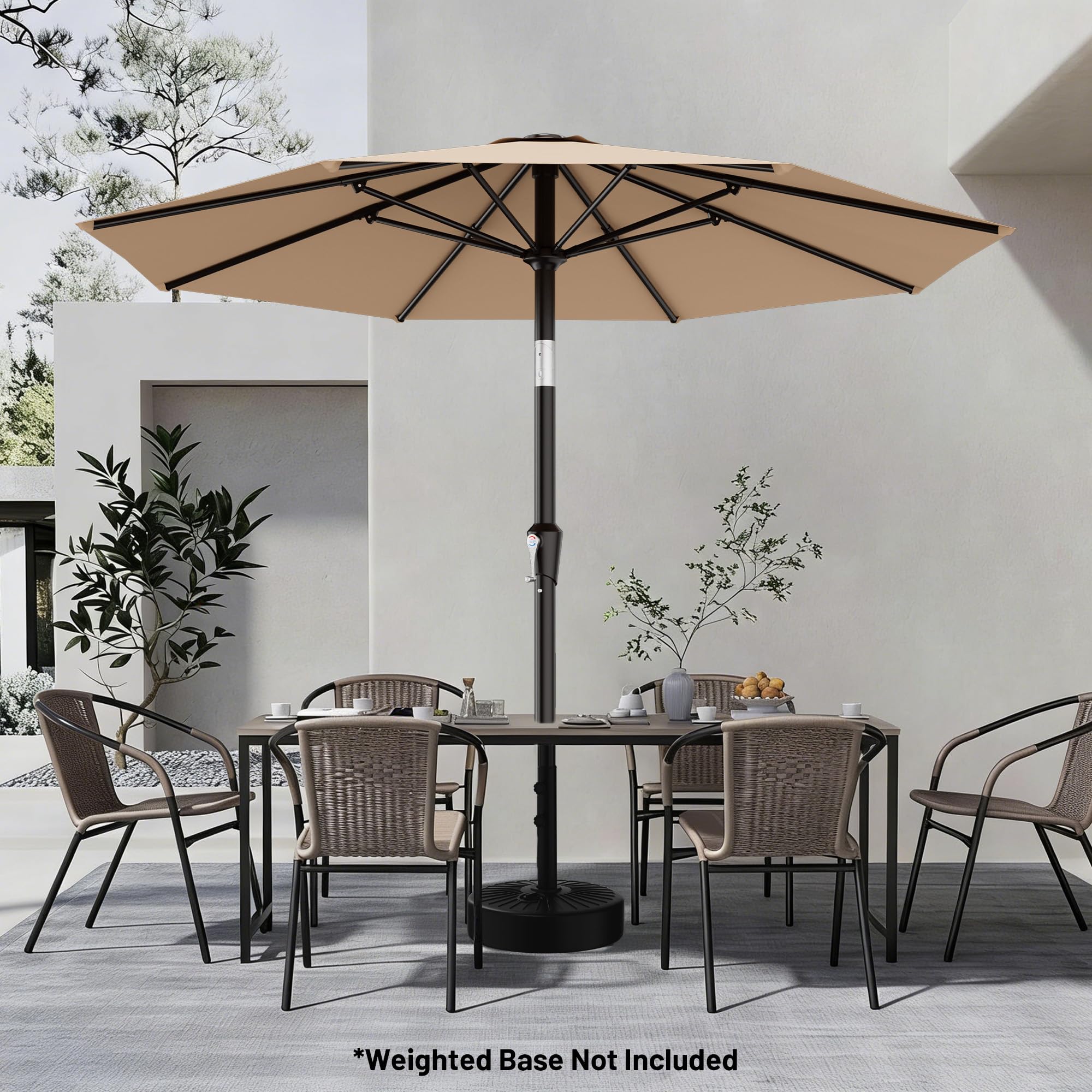 Double-layer vent design enhances airflow and stability in wind.