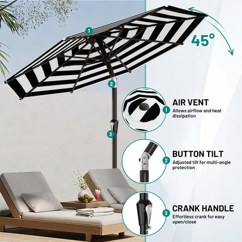 AreShark double-layer vent design promotes airflow and stability.