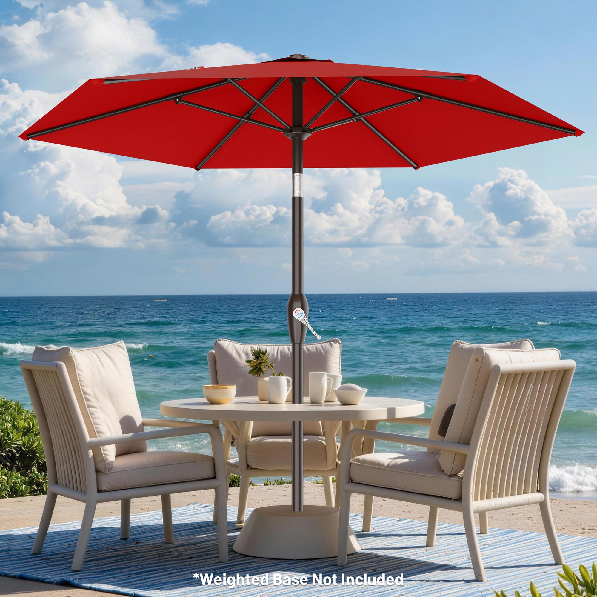AreShark fade-resistant fabric keeps color vibrant in sun