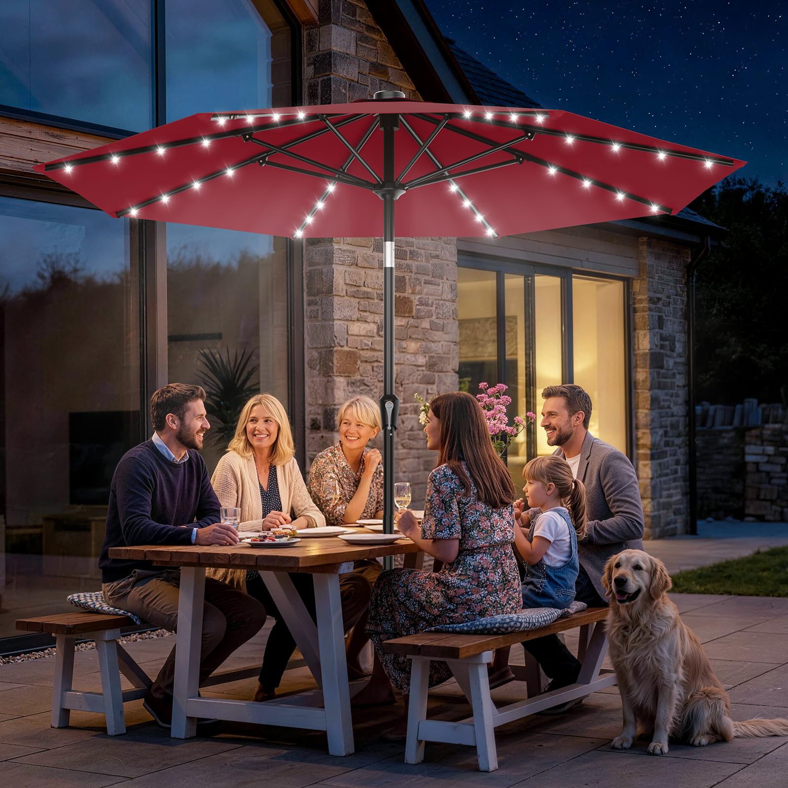 AreShark 32 lights deliver energy-efficient illumination for gatherings.