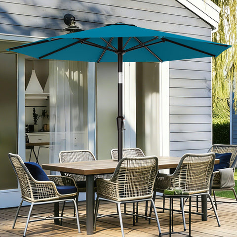 AreShark push-button tilt lake blue enables easy sun-angle adjustments.