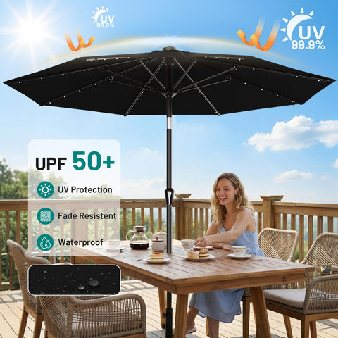 AreShark poolside-use ready for garden, patio, or balcony.