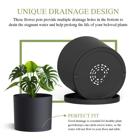 Areutxbis durable polypropylene pot resists cracking in sun and cold conditions.