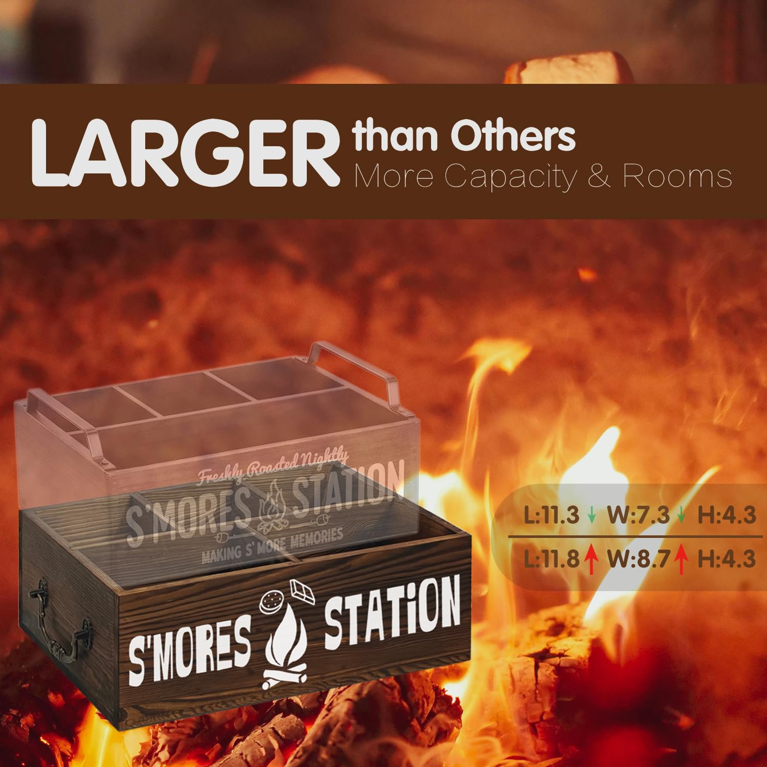 Arflo smores gift packaging ideal for occasions
