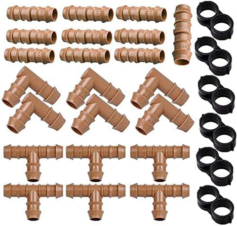 Arfun 28P drip fittings tee for versatile branch connections in irrigation.