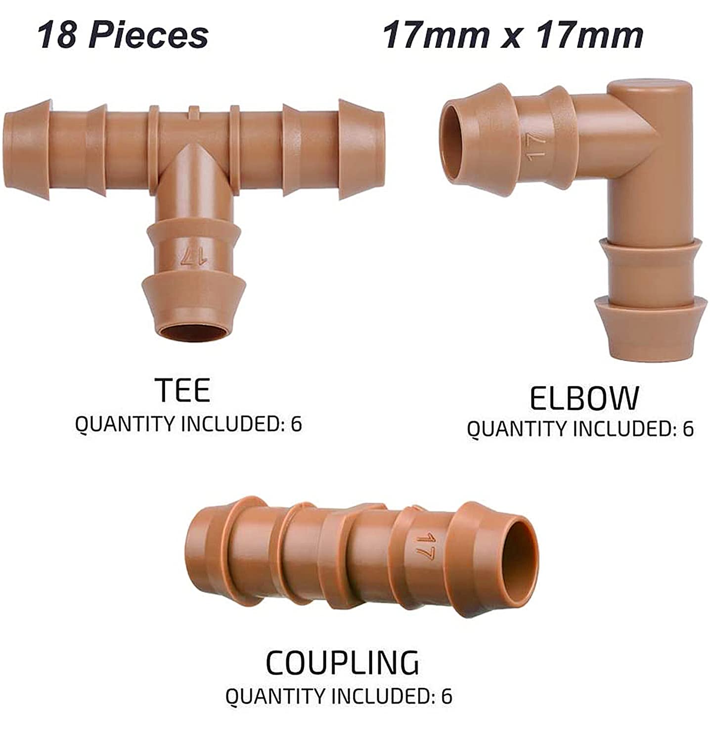 Arfun coupling for half-inch tubing supports clean extensions
