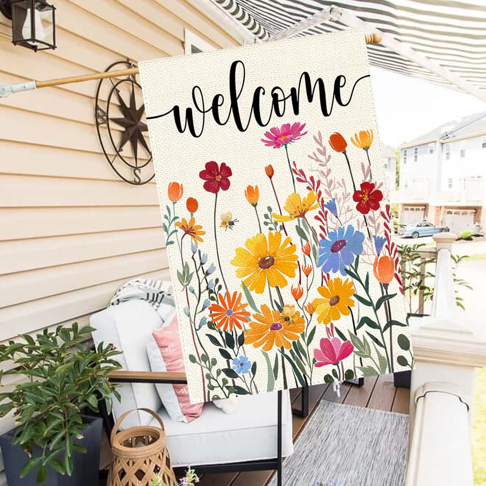 argoofg 28x40 inch garden flag ideal for entryways and lawns.