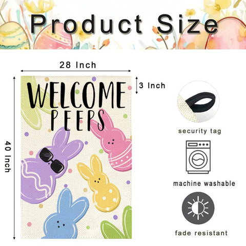 ARGOOFG weather resistant polyester flag stands up to spring showers