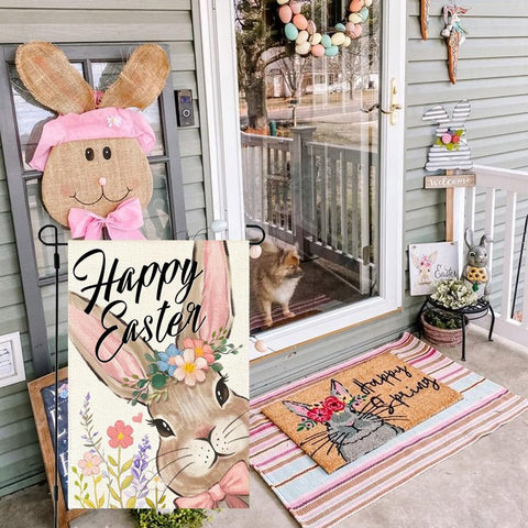 ARGOOFG double-sided print is visible from all angles in your yard.