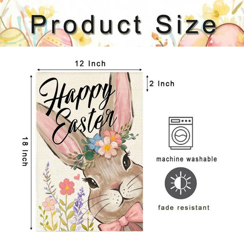 ARGOOFG versatile flag for outdoor and indoor spring decor.