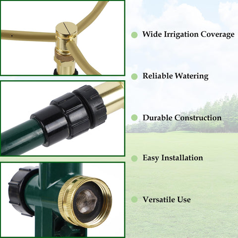 ARICOR high-rise design helps irrigate multi-level lawns with ease.