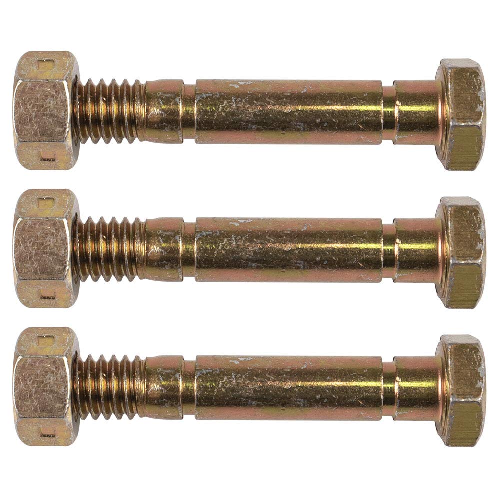 Ariens 51001500 shear bolt kit with lock nut for snow blower maintenance.