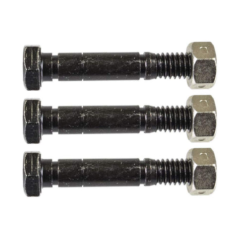 Ariens 52100100 deluxe snow blower shear bolts with nuts for quick maintenance and reliable operation.