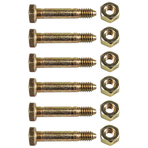Ariens 53200500 shear bolt and nut 1/4-inch kit for dependable mower maintenance.