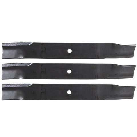 Ariens Gravely 09081200 60-inch blade pack for Pro-Turn mowers enhances cutting performance.