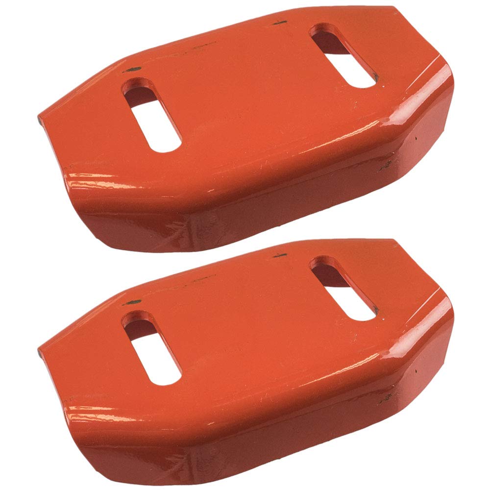 Ariens 02483859 skid shoes front view for smoother glide and surface protection