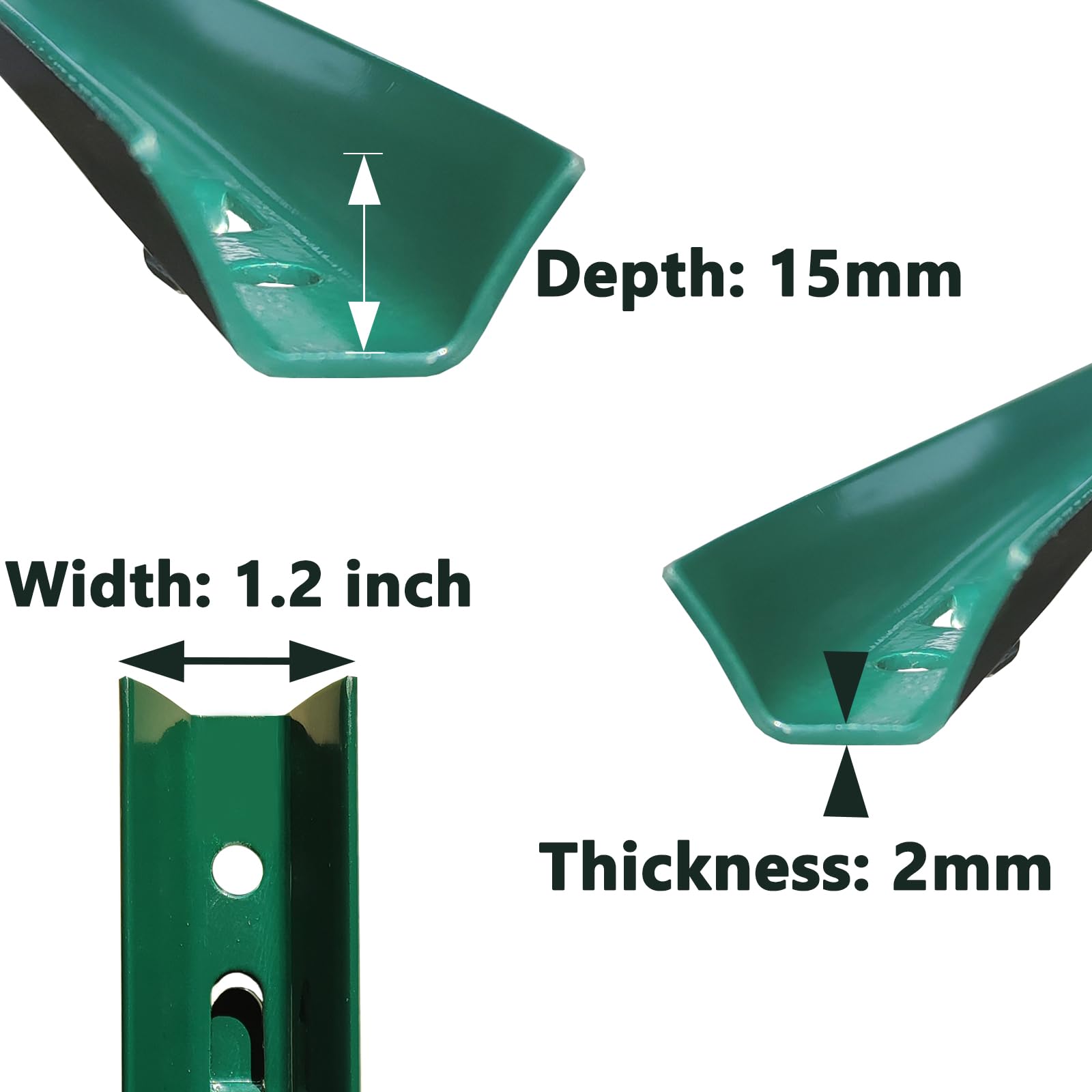 ARIFARO corner anchor post keeping fence corners square