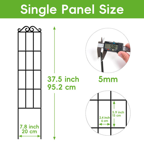 ARIFARO versatile trellis supporting potted plants indoors or outdoors