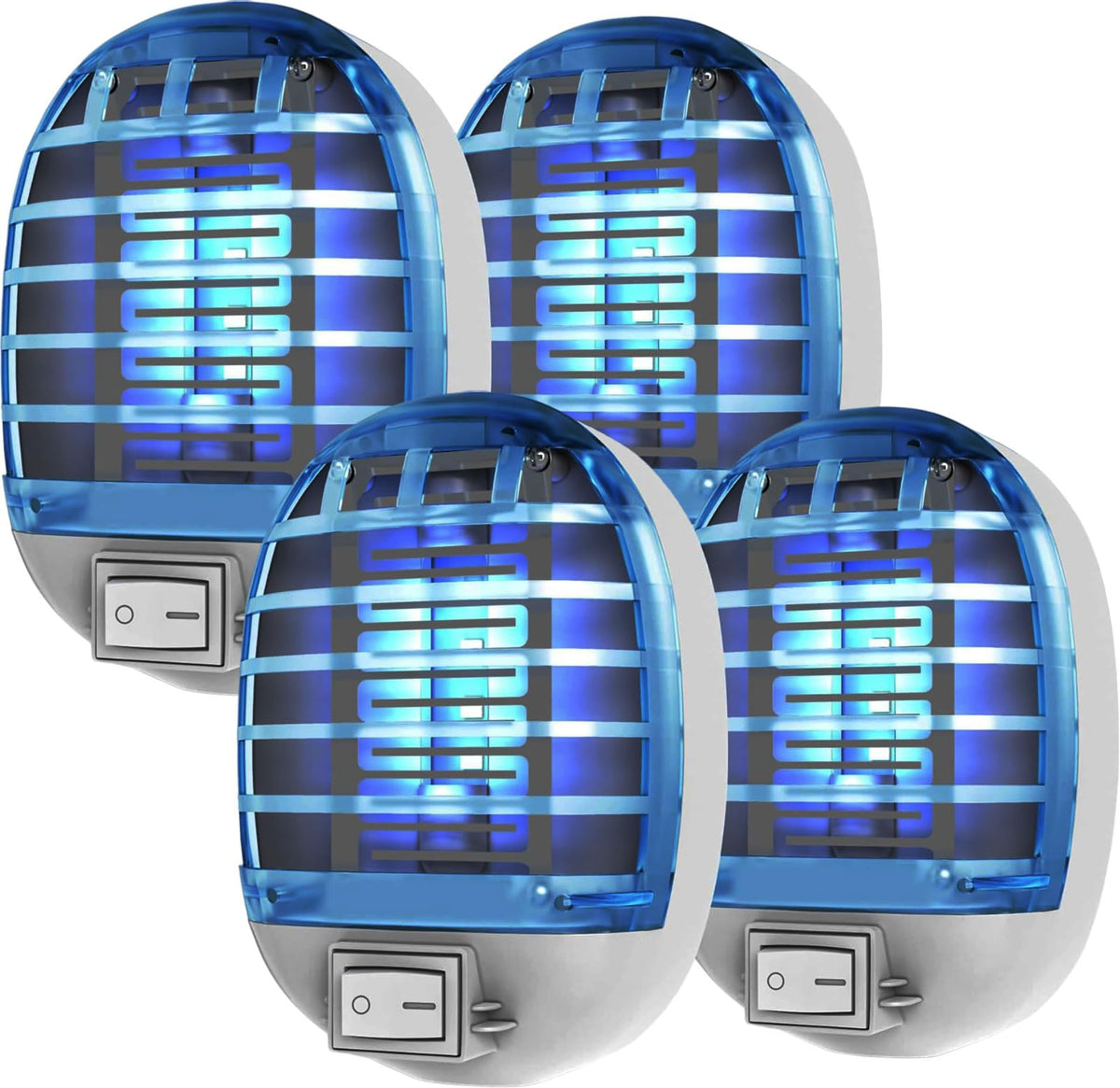 Ariie Bug Zapper Indoor compact front view highlights space-saving design for home use.