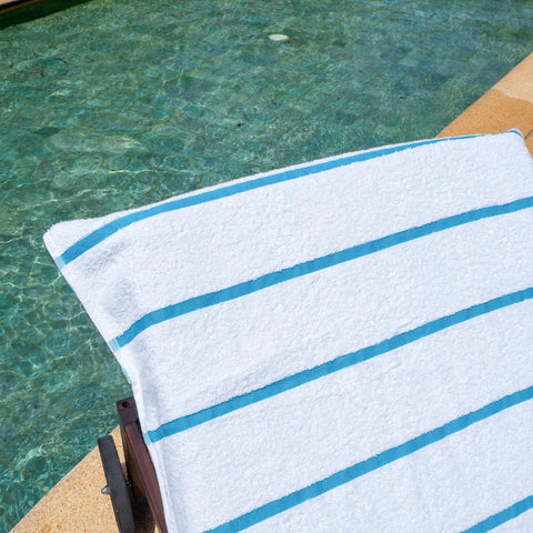 Arkwright machine washable cabana cover for easy cleanup.