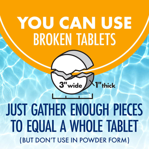 Arm & Hammer Clear Balance tablets enable mess-free dosing.