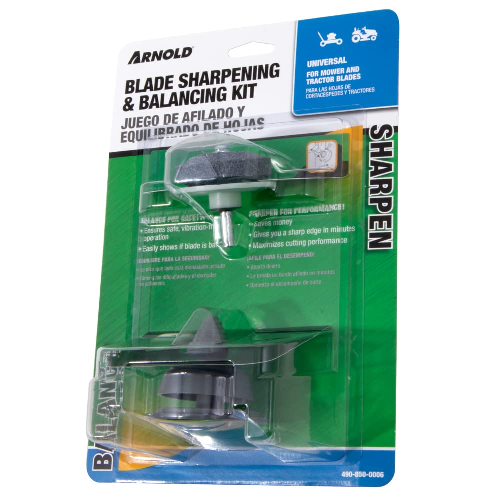 Arnold BSK-1 kit contents include sharpener and static balancer.