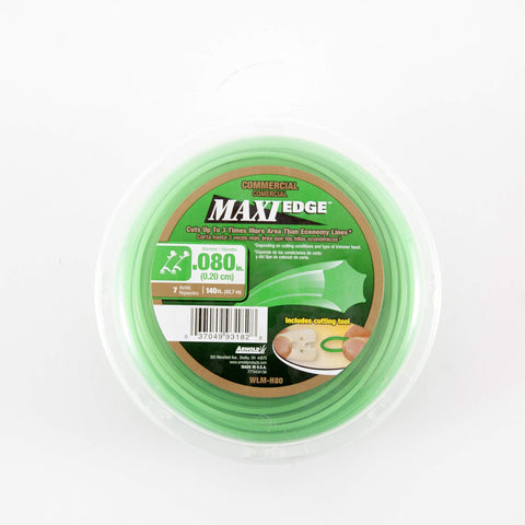 Arnold Maxi Edge 080 trimmer line spool delivering long-lasting cutting power.