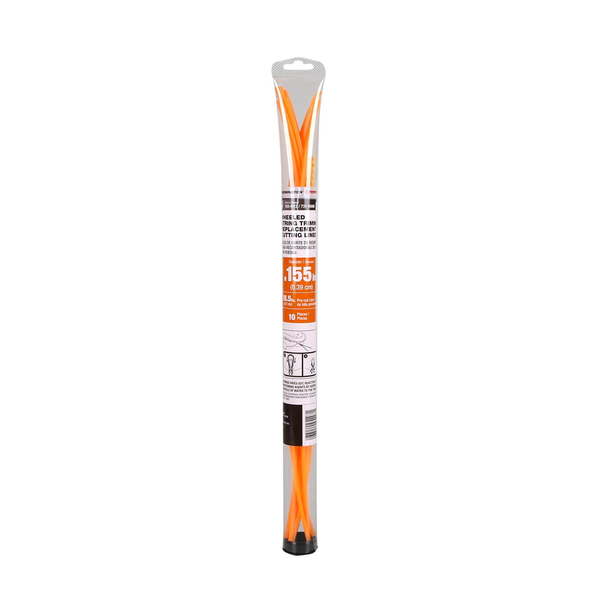 Arnold MTD wheeled trimmer line 0.155 inch diameter for precise edging and turf durability.