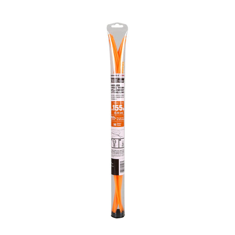 Arnold MTD wheeled trimmer line 0.155 inch diameter for precise edging and turf durability.