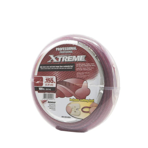 Arnold heavy-duty trimmer line designed for frequent use and bigger jobs