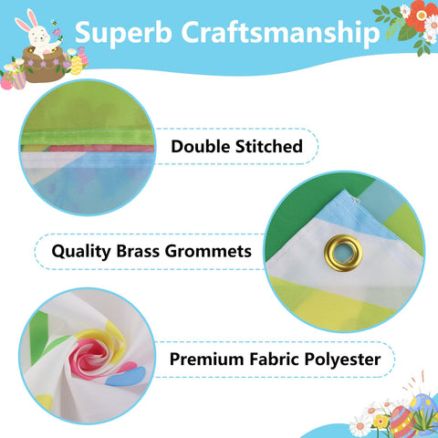 Arosche Easter backdrop wall display ideal for home decor and portraits