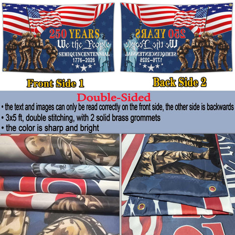 Aroxtms premium polyester flag designed to endure diverse weather.