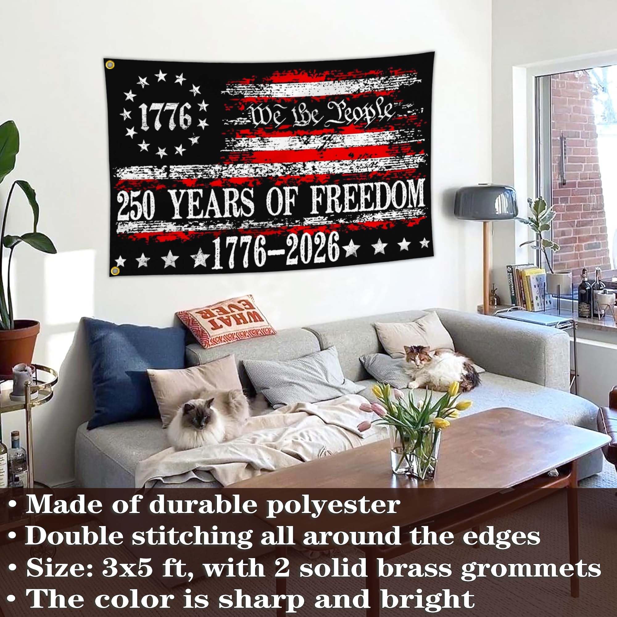 Aroxtms USA flag ready for 4th of July decor and celebrations