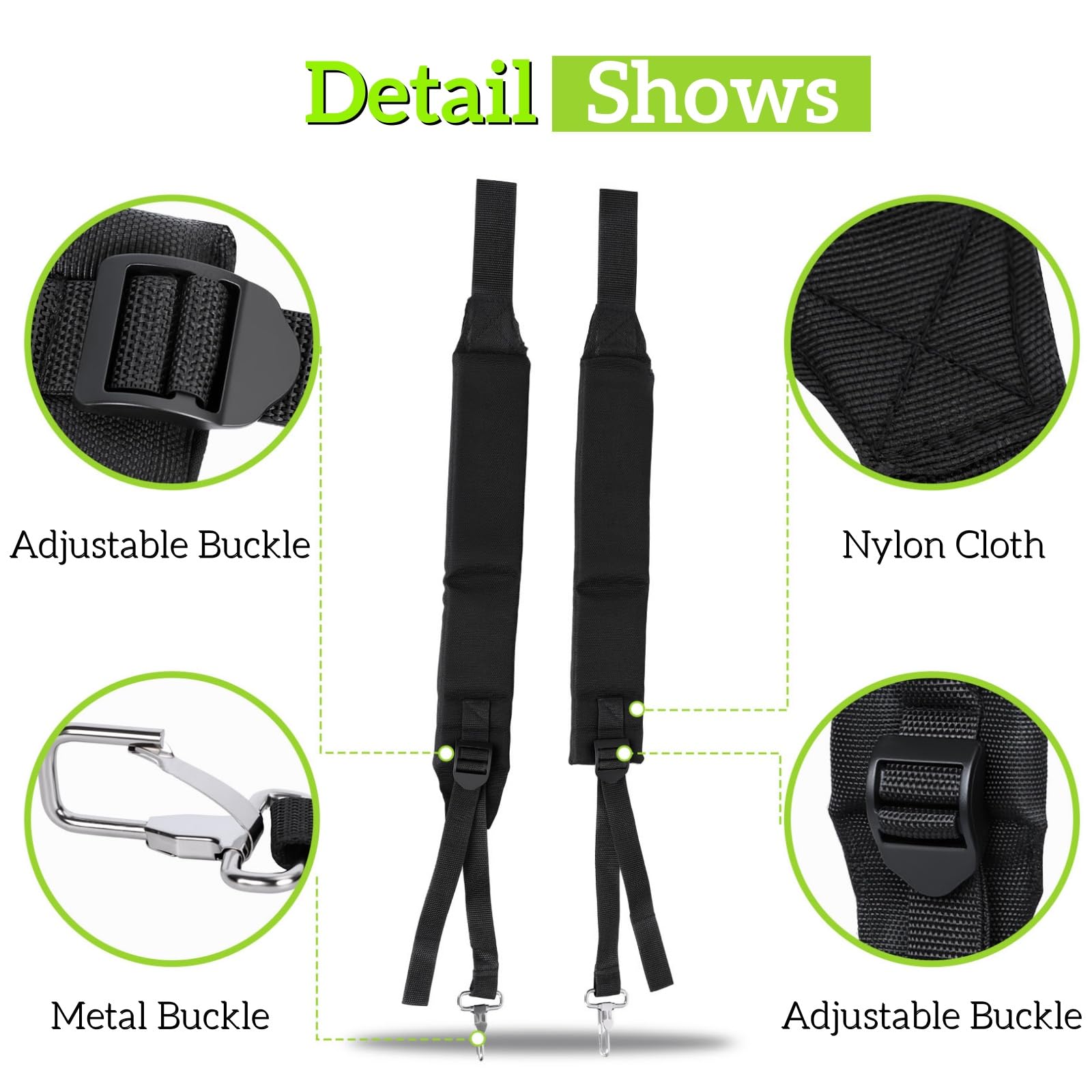 Arpisziv Echo backpack straps for PB-755T improve carry stability and comfort