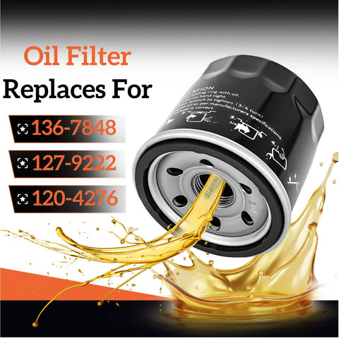 Arpisziv oil filter dimensions show height of 2.559 inches and 3/4-16 thread.