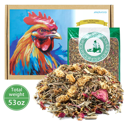 ARQRHTLY lavender-chamomile soothing scent promotes calm hens in the coop.