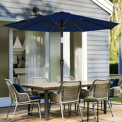 AreShark 8-ribs durable-frame provides stable sun protection in windy conditions.