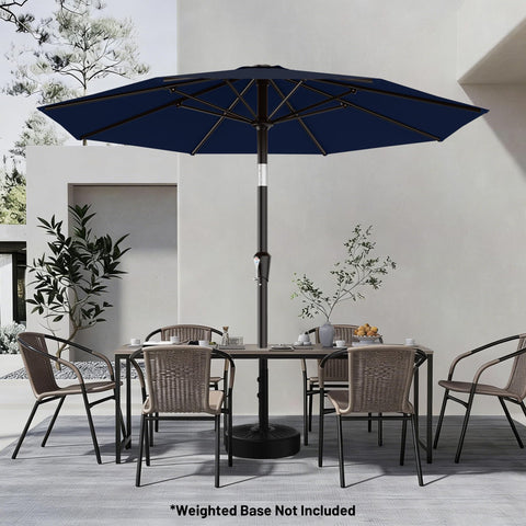 AreShark powder-coated iron pole withstands outdoor wear and tear.