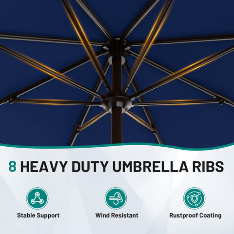 AreShark push-button tilt allows customizable shade angles for comfort.