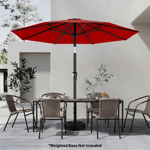 Water and UV resistant canopy shields you from sun.