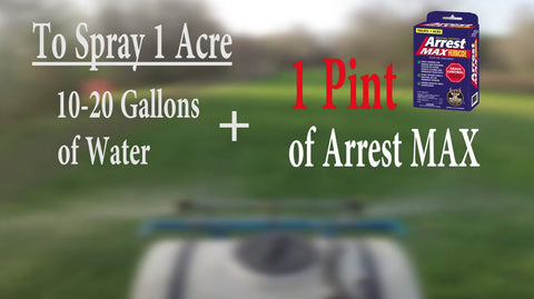 Whitetail Institute perennials and clover remain safe when using Arrest Max