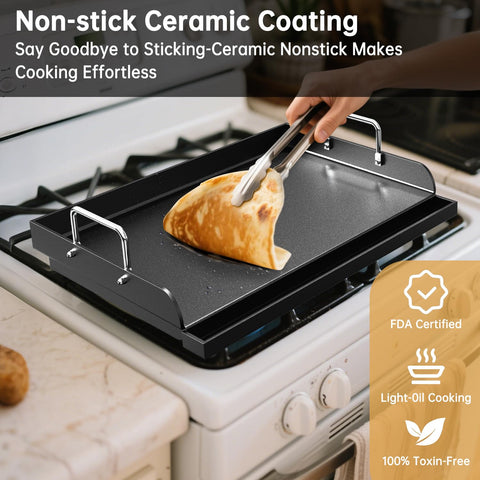 Arribueno warp-resistant steel construction withstands high heat for durable outdoor cooking.