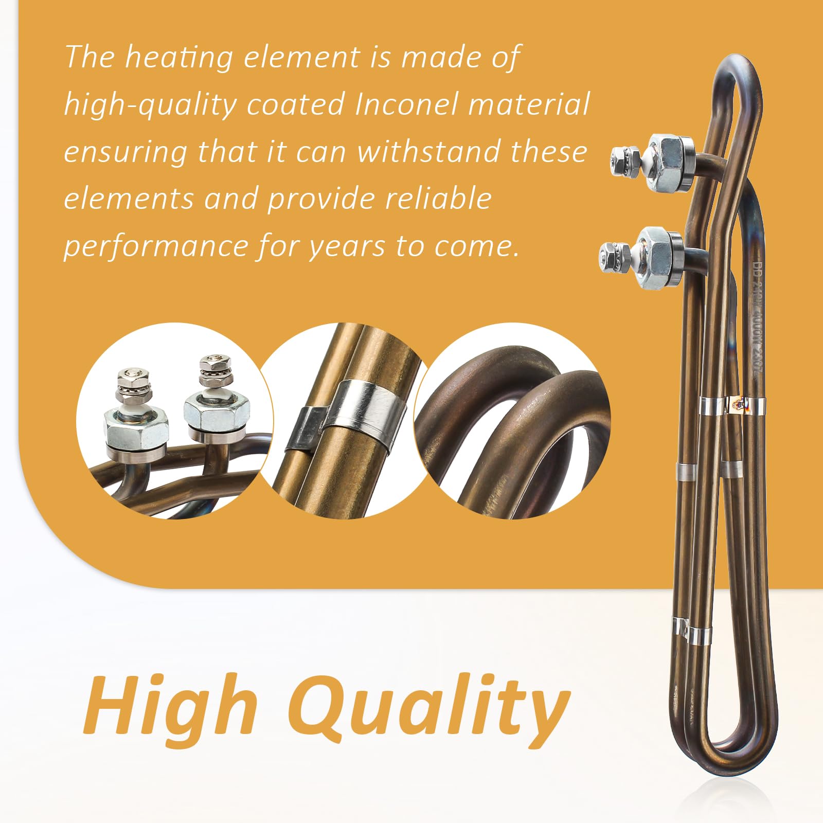 ArrogantF Balboa spa heater replacement kit with essential hardware.