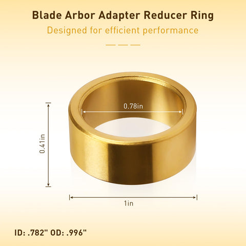 ArrogantF arbor adapter for Stihl TS700 and TS800 models enables secure blade mounting.