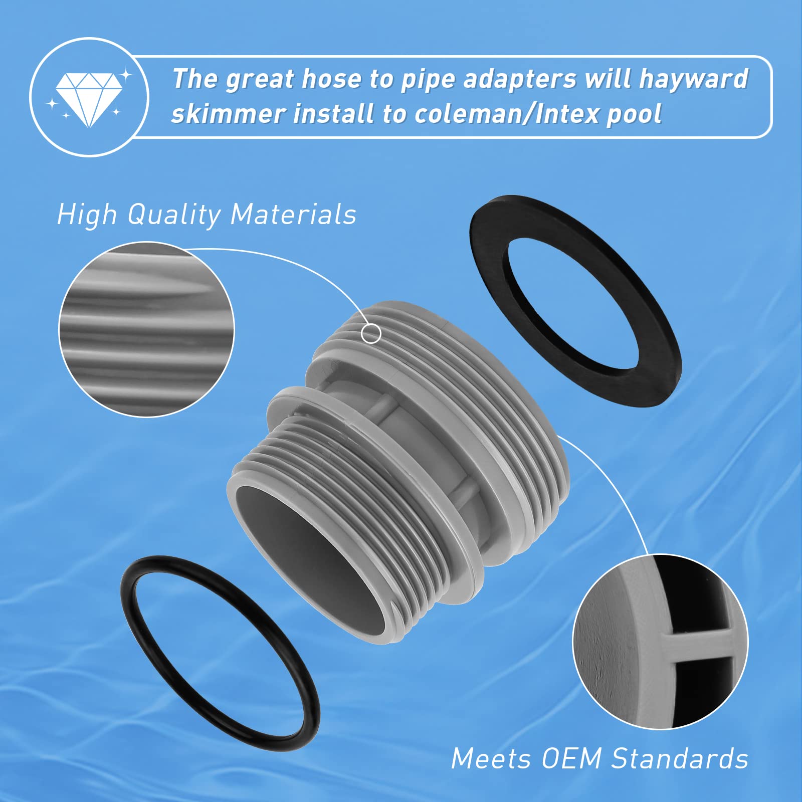 ArrogantF complete parts kit with adapters and O-rings