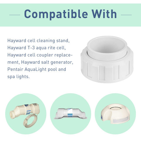 ArrogantF Goldline-compatible union setup for Hayward pool systems