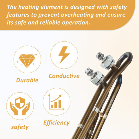 ArrogantF heating element hardware kit included for quick installation.