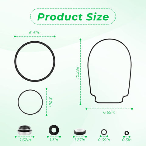 ArrogantF impeller gasket replacement kit simplifies Pentair pump maintenance.